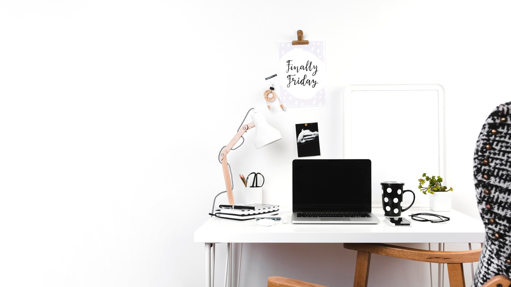 Espacio de trabajo minimalista