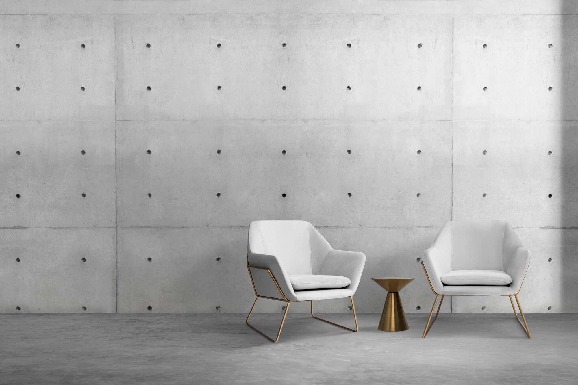Interior minimalista de oficina